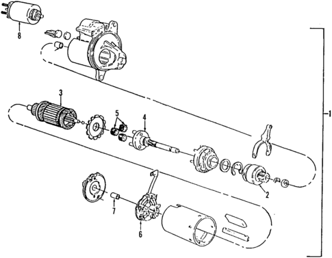 Starter for 2002 Ford Taurus #0