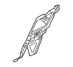 LR153822 - Body: Amplifier Bracket for Land-Rover Image