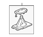 77295S5AL11ZB - Body: Shift Boot for Honda: Civic Image