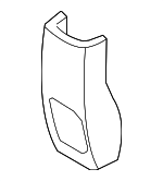 83460S5AL11ZA - Body: Rear Cover for Honda: Civic Image