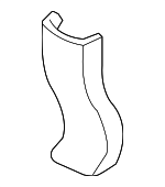 83403S5AL01ZB - Body: Rear Cover for Honda: Civic Image