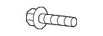 994790616 - Body: Hinge Bolt for Mazda: 2, 3, 5, 6, CX-3, CX-30, CX-5, CX-50, CX-7, CX-70, CX-9, CX-90, MX-30 EV, MX-5 Miata, RX-8 Image