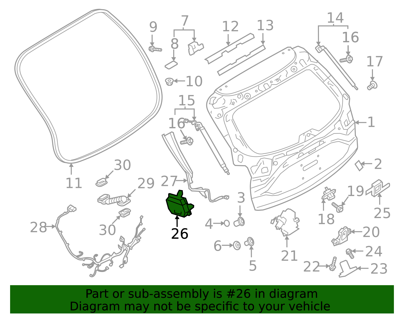 まぐページ 2014-2017 MAZDA 6 Rear Suspension Subframe Cradle Beam Crossmember