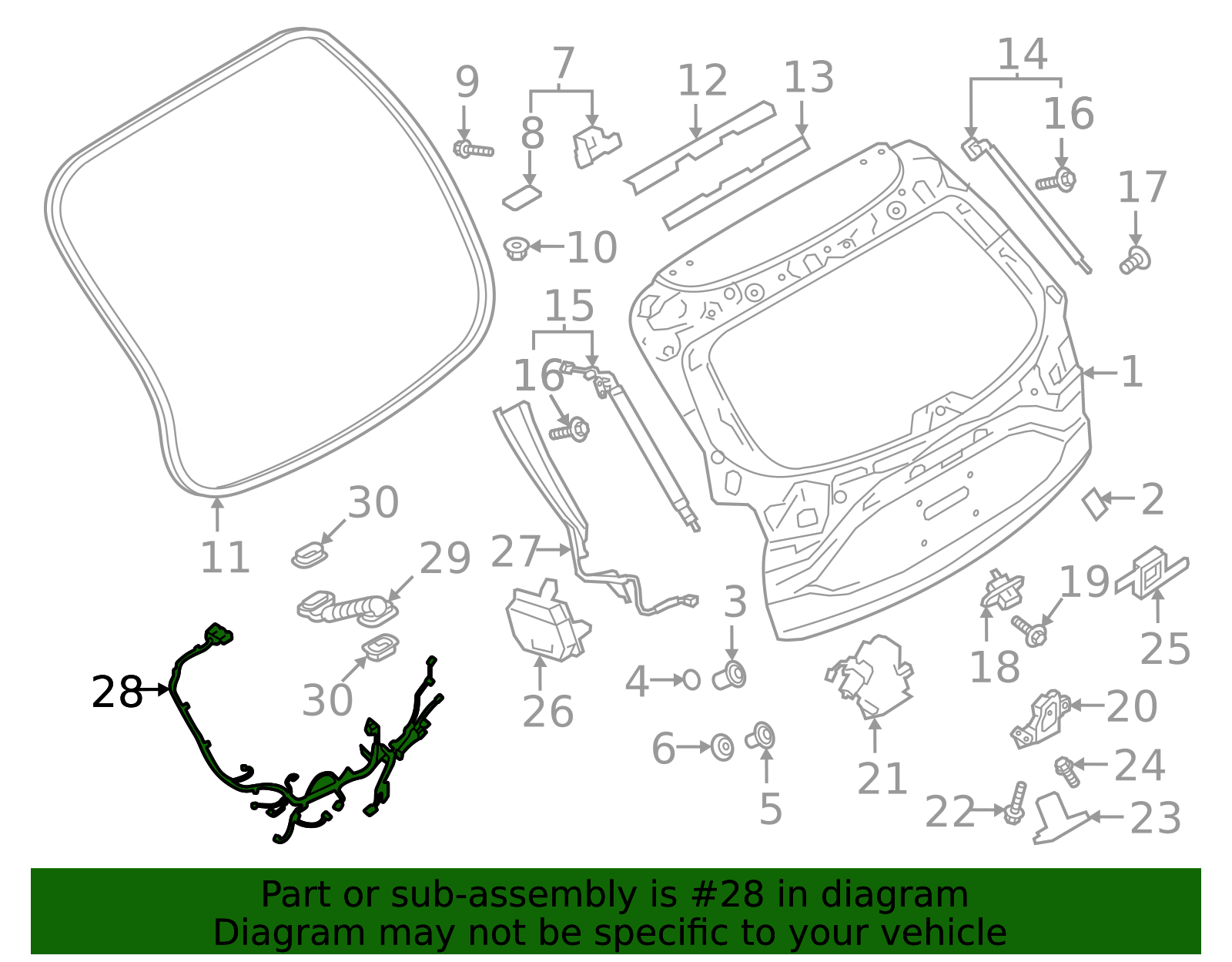 KSF8-67-060 - Wire Harness - 2017-2025 Mazda CX-5 | Mazda Swag
