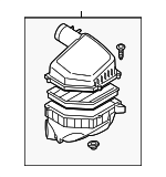 31338030 - Engine: Air Cleaner Assembly for Volvo Image
