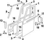ETE000150 - : Sound Absorber for Land-Rover Image