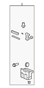 77230SJAJ13ZA - Body: Cup Holder for Acura: RL Image