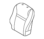 710740Z290B1 - Body: Seat Back Cover for Toyota: Corolla Image