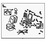 712000Z530B5 - Body: Seat Assembly for Toyota: Corolla Image