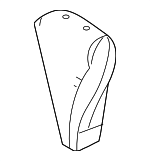 7155202411 - Body: Seat Back Pad for Toyota: Corolla Image