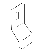 8K0317063C - Cooling System: Oil Inlet Tube Clip for Porsche: Macan Image