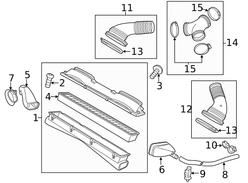 Air Intake for 2016 Porsche Panamera #0