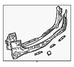 KBYC7075ZA - Body: Rear Panel Assembly for Mazda: CX-5 Image