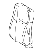 7155202880 - Body: Seat Back Pad for Toyota: Corolla Image