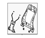 2017-2019 Toyota Corolla - Seat Back Frame