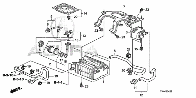 Canister (4WD) for 2012 Acura TL #0