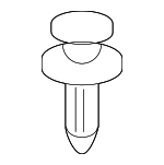 10053182 - Body: Trim Plate Fastener for GM Image