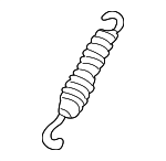 15552399 - Body: Return Spring for Chevrolet: C1500, C2500, C3500, K1500 Pickup, K2500 Pickup, K3500 Pickup | GMC: C1500 Pickup, C2500 Pickup, C3500 Pickup, K1500 Pickup, K2500 Pickup, K3500 Pickup Image