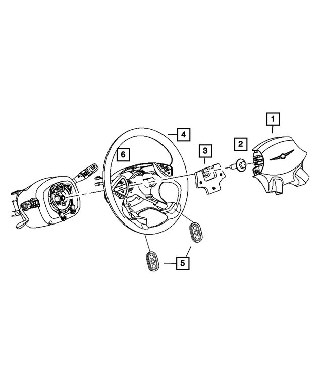 « 4680519AD – Steering : Volant De Direction Amortisseur pour Mopar Image »
