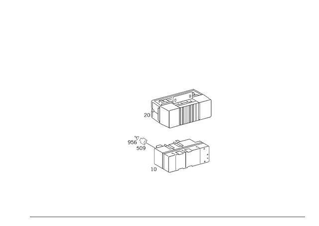 2098000035 - Vacuum System/Hydraulic System: Cap for Mercedes-Benz Image image