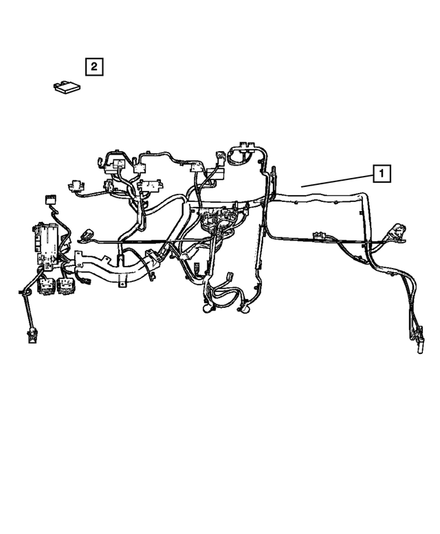4795179AC - Electrical: Instrument Panel Wiring for Mopar Image