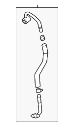 282502S300 - : Coolant Line for Hyundai: Santa Cruz, Santa Fe, Sonata Image