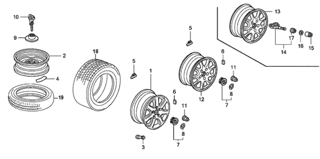 Wheel Disk for 2005 Acura TSX #0