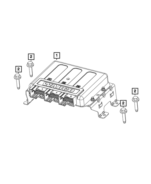 Keys, Modules and Engine Controllers for 2020 Ram 3500 #16