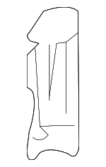 22283005547P98 - Body: Air Vent for Mercedes-Benz Image