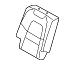 9Y0885806AL21U - Body: Seat Back Cover for Porsche Image image