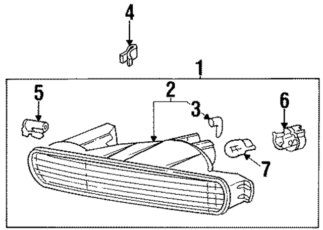 33304SL4003 - Electrical: Turn Signal Light Socket for Honda Image