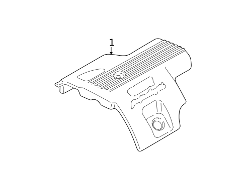 Engine Appearance Cover for 1998 Buick Regal #0