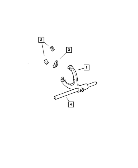 Fork and Rails for 2007 Chrysler Aspen #0