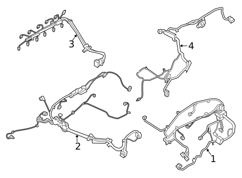 Wiring Harness for 2025 BMW X6 #0