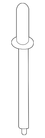 81784B1000 - Body: Fender Liner Rivet for Genesis: Electrified GV70, G90, GV60, GV80 | Hyundai: Ioniq 6 Image