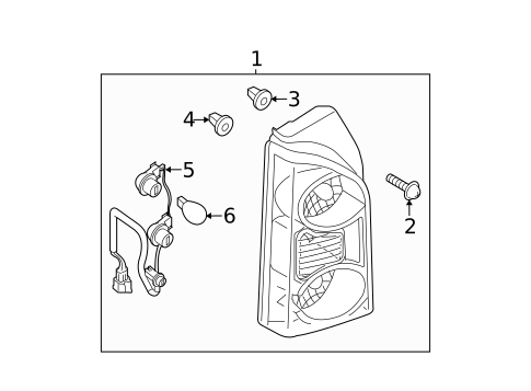 Combination Lamps for 2009 Nissan Xterra #0