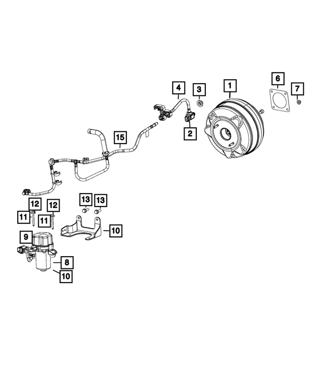 68347155AA - Brakes: Gasket for Mopar Image image