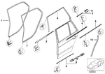 51727116407 - Bodywork: Edge Protection Rear for BMW Image