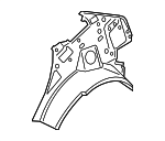 KA1Z5827864B - Body: Outer Wheelhouse for Lincoln: MKX, Nautilus Image