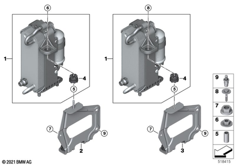 Condenser Air Conditioning for 2019 BMW 740eX #0