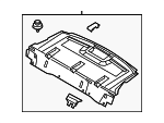 BHN1683A0D02 - : Pkg Tray Trim for Mazda: 3 Image