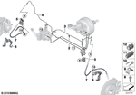 34326799547 - Brakes: Pipe-Dsc-Hydraulic Unit- for BMW Image