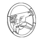 1AG511DVAB - Steering: Steering Wheel for Chrysler: 300 | Dodge: Challenger, Charger, Magnum Image
