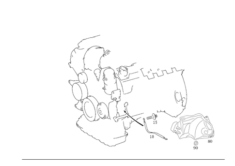 Ignition System Covering for 2003 Mercedes-Benz S55 AMG #0