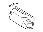 1500A449 - Engine: Air Inlet Cover for Mitsubishi Image