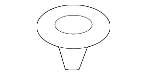 MB345544 - Air &amp; Fuel Delivery: Intake Duct Clip for Mitsubishi: Diamante, Eclipse Cross, Montero Sport, Outlander, Outlander Sport Image