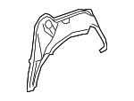 6163111040 - Body: Outer Wheelhouse for Lexus: LC500, LC500h Image