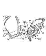 5012462AG - Doors and Related Parts: Rear Door, Right for Dodge: Neon Image