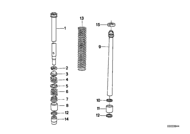 31421458106 - : Compression Spring for BMW-Motorrad Image