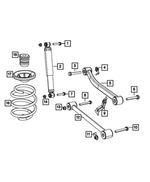 68581429AA - : Rear Coil Spring for Jeep: Wrangler Image
